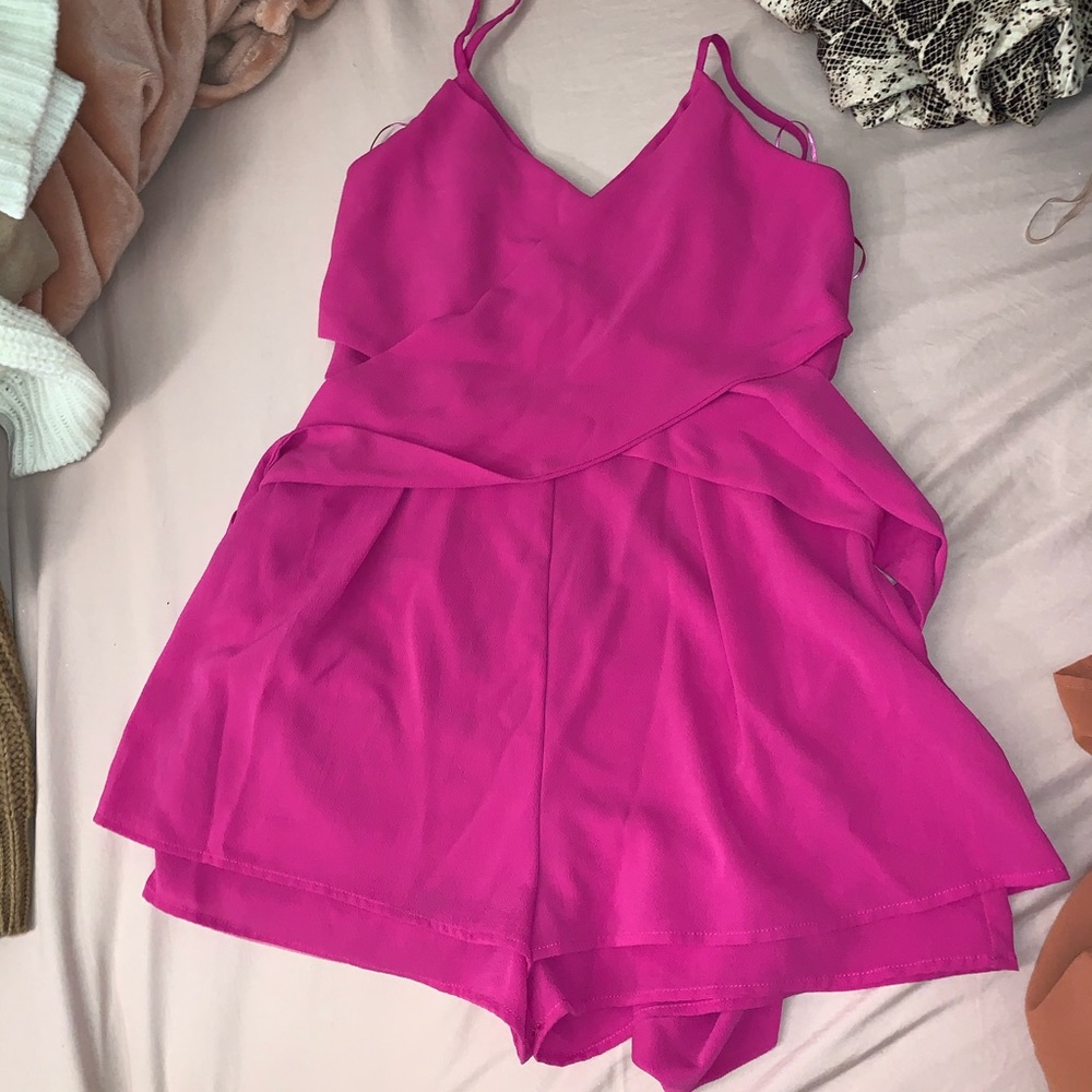 Pink romper